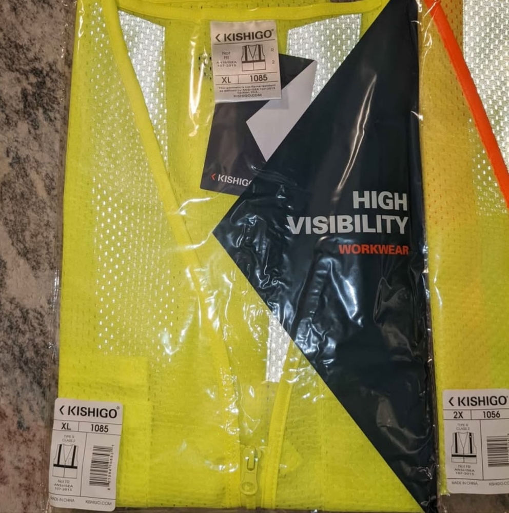 Kishigo High Visibility Safety Vests